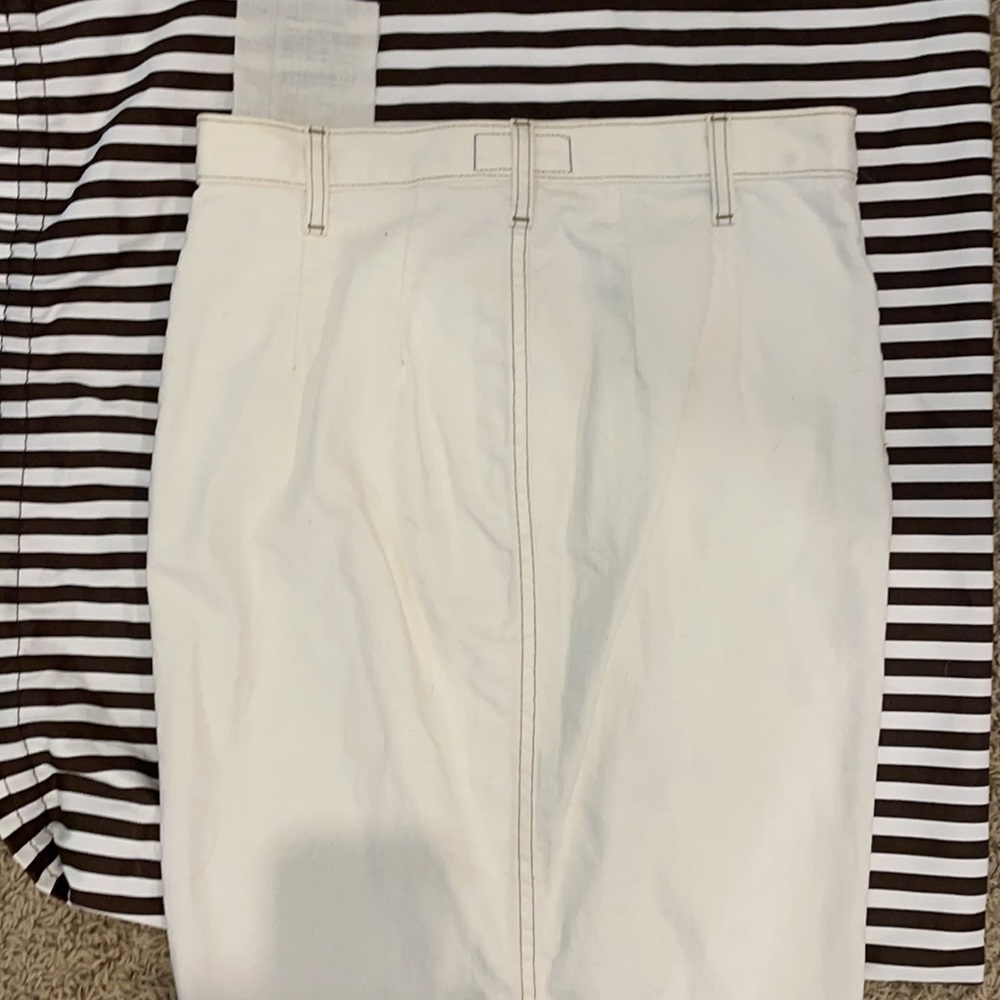 Current Elliott Denim Skirt- Button Front Size 27 - image 4